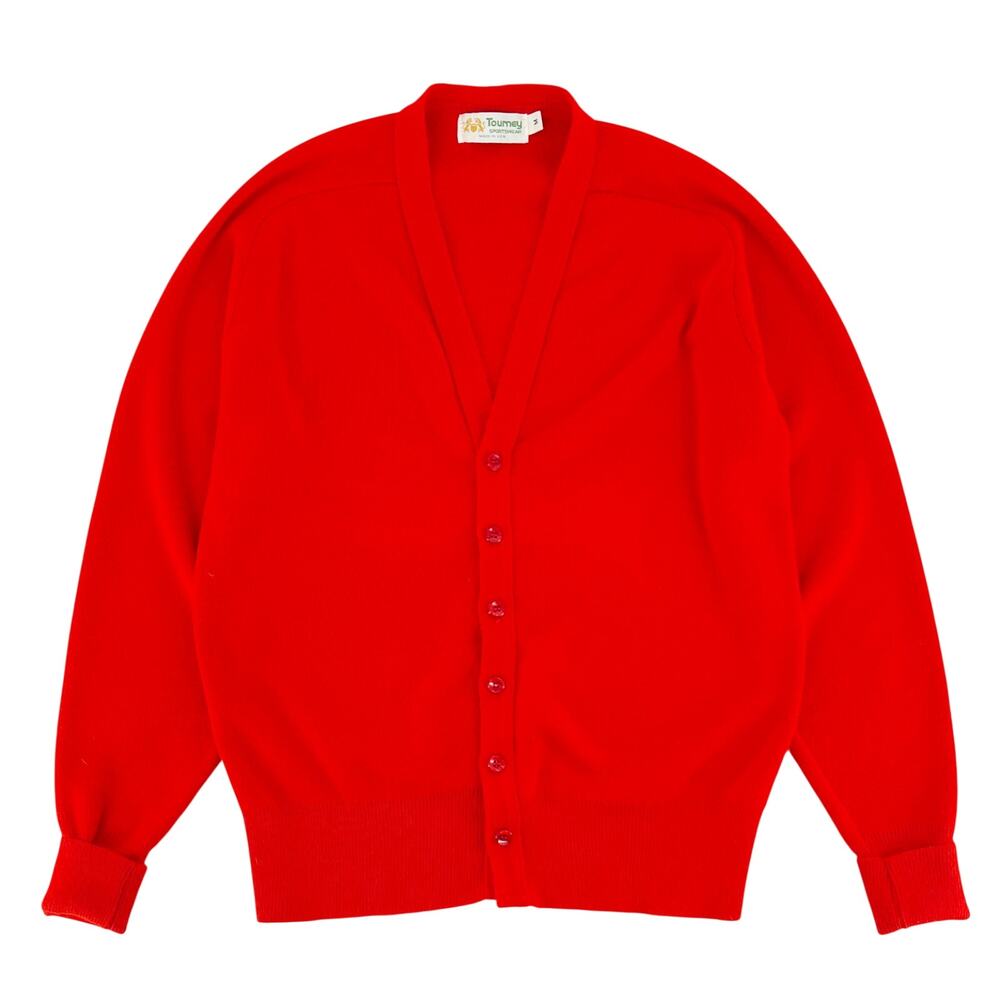 80s red cardigan sweater 1980s vintage